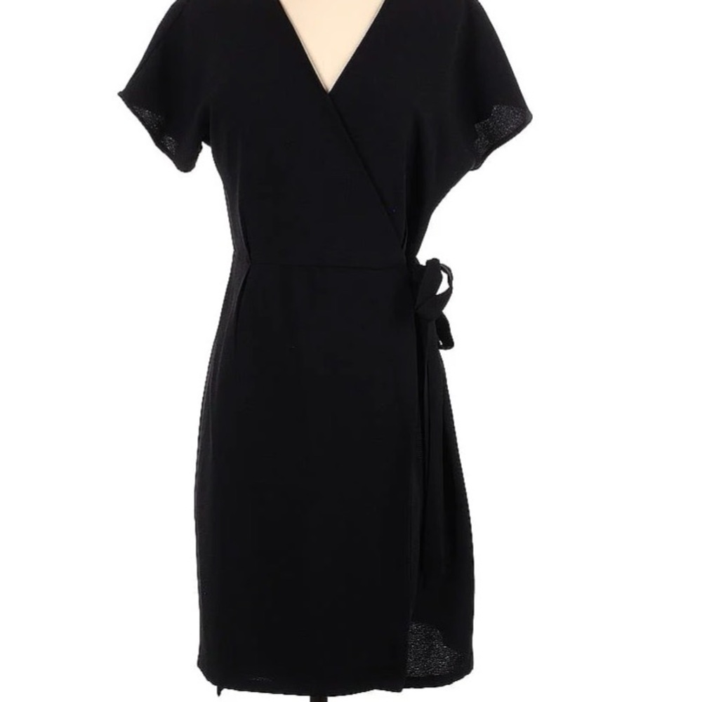 Black Wrap Dress